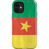 Cameroon Flag Distressed iPhone 12 Mini Impact Case